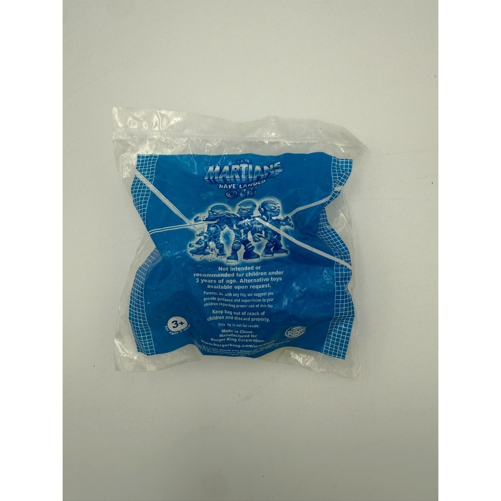 2002 Burger King Kid's Meal Toy The Martians Have Landed NIP‎ Green Flyer Dog